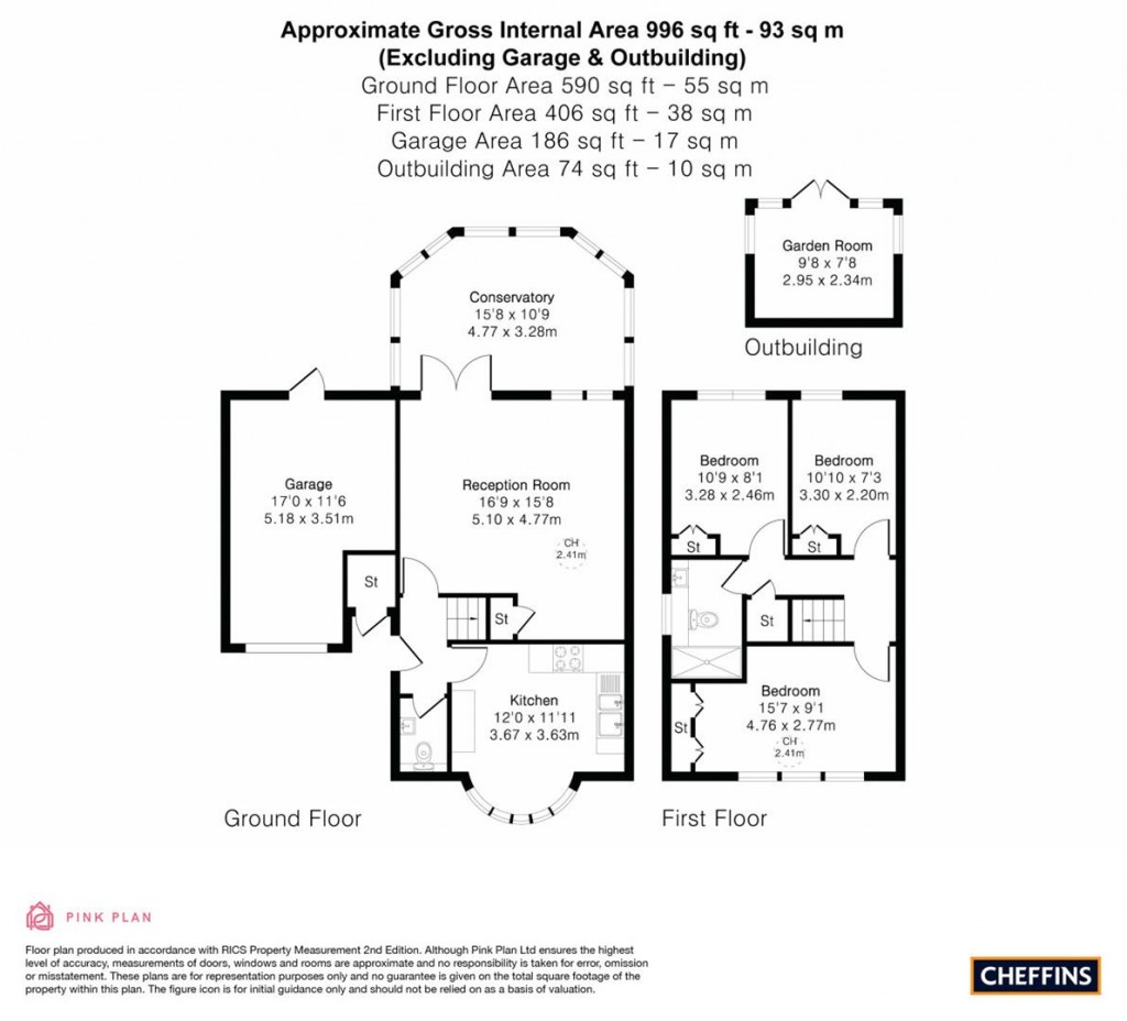 Floorplans For John Amner Close, Ely
