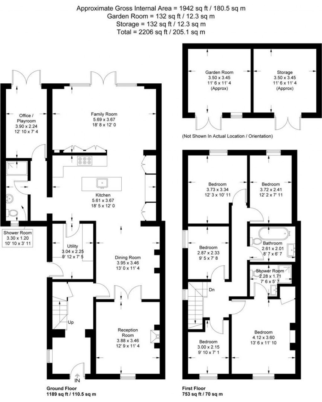 Floorplans For Thaxted Road, Saffron Walden