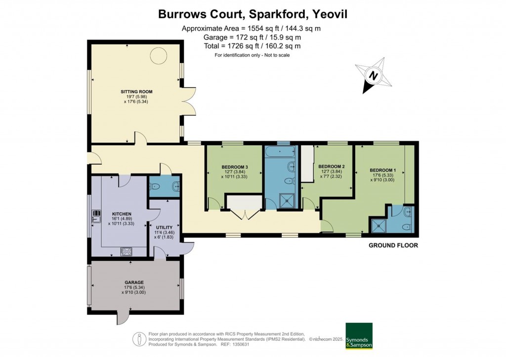 Floorplans For Burrows Court, Sparkford, Somerset