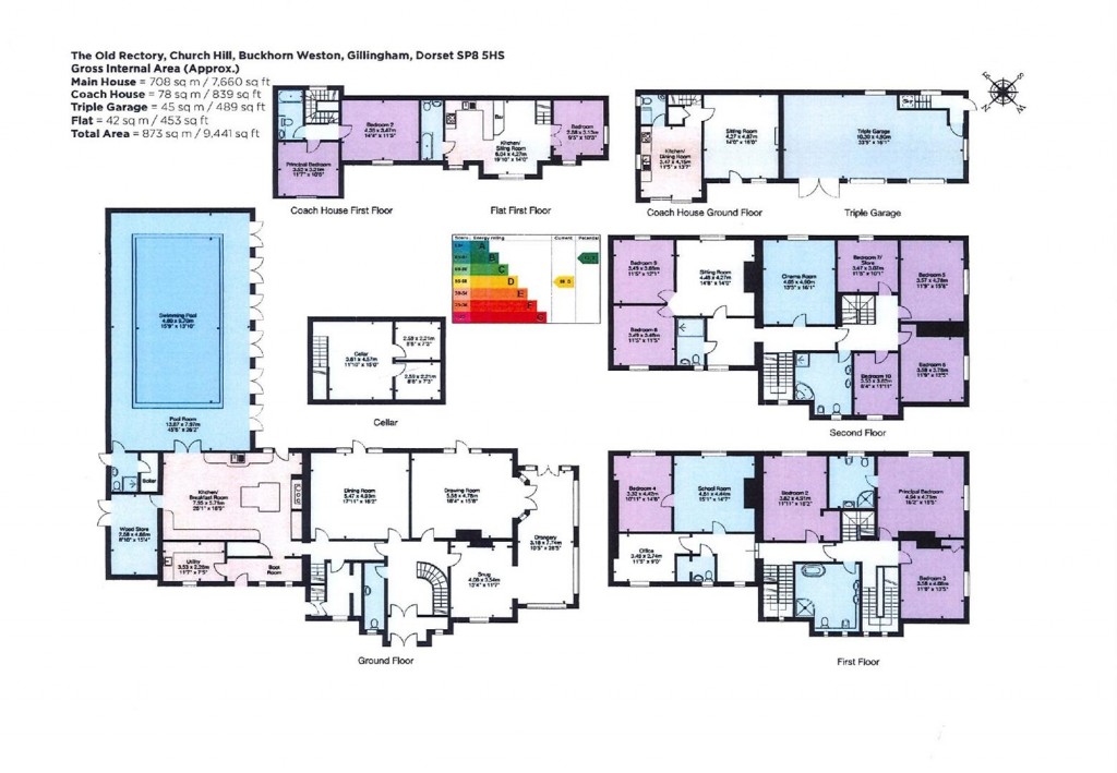 Floorplans For Church Hill, Buckhorn Weston, Gillingham