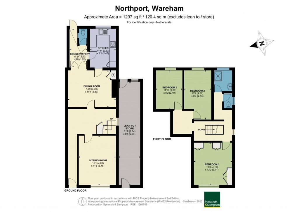 Floorplans For Northport, Wareham, Dorset