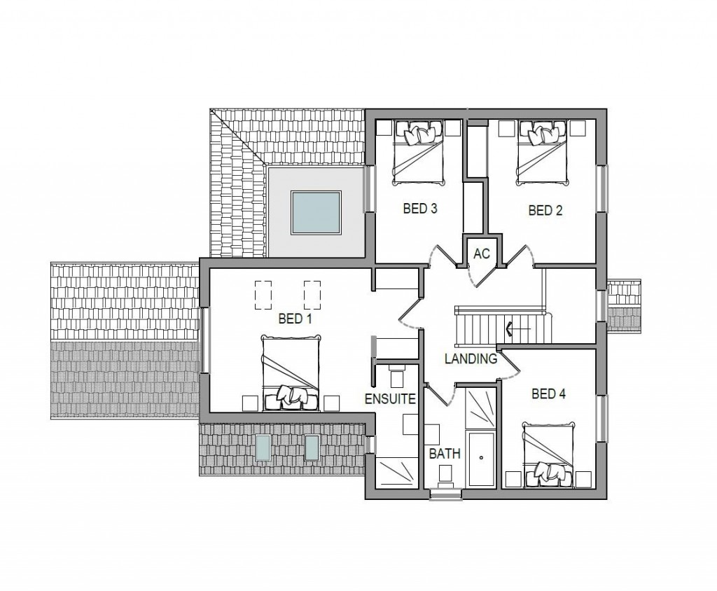 Floorplans For Reeves Lane, Wing, Oakham, Rutland