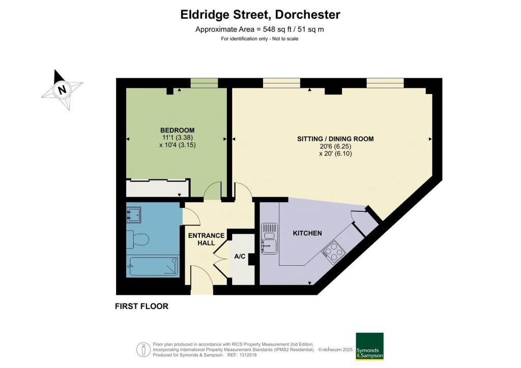 Floorplans For Hop House, Brewery Square, Dorchester, Dorset