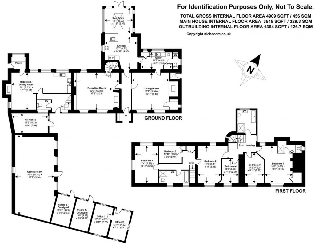Floorplans For Farway, Colyton