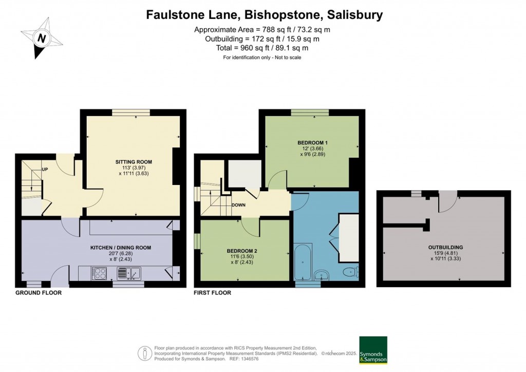 Floorplans For Faulstone Lane, Bishopstone