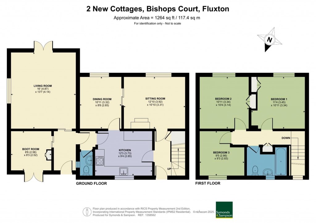 Floorplans For Fluxton, Ottery St Mary