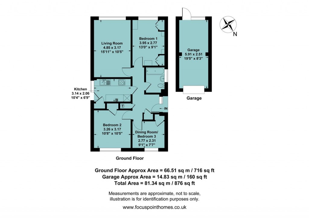 Floorplans For Sycamore Drive, Banbury - no onward chain