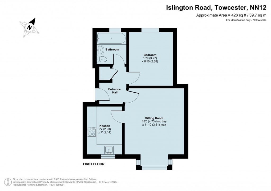 Floorplans For Islington Road, Towcester, NN12