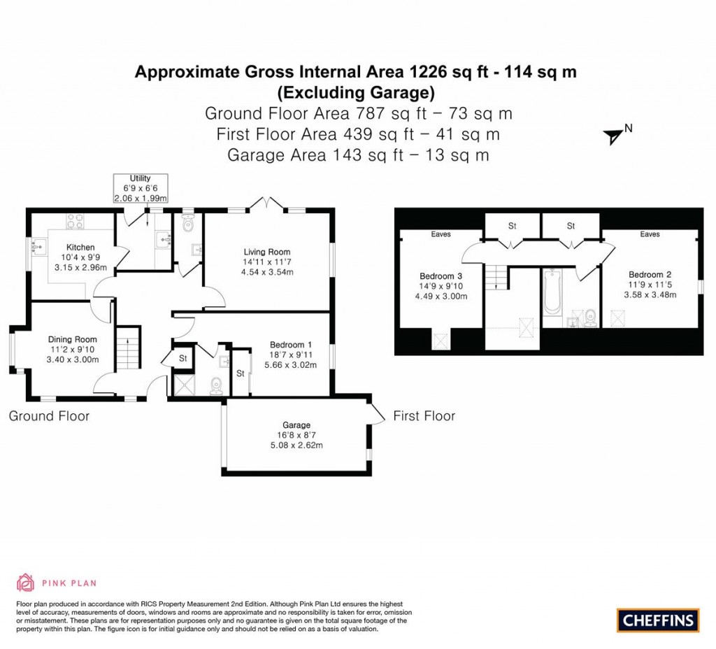 Floorplans For Wheelwright Way, Stow-Cum-Quy, Cambridge