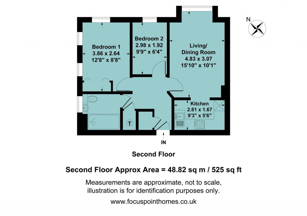 Floorplans For Chamberlaine Court, Spiceball Park Road, Banbury