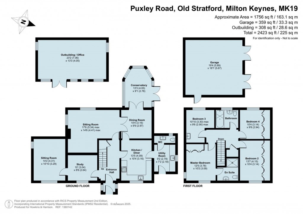 Floorplans For Puxley Road, Old Stratford, MK19