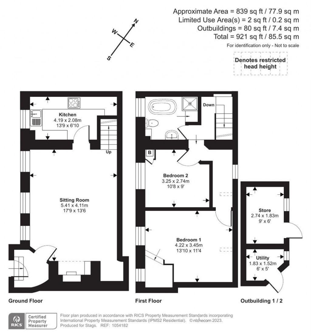 Floorplans For Knowle, Braunton