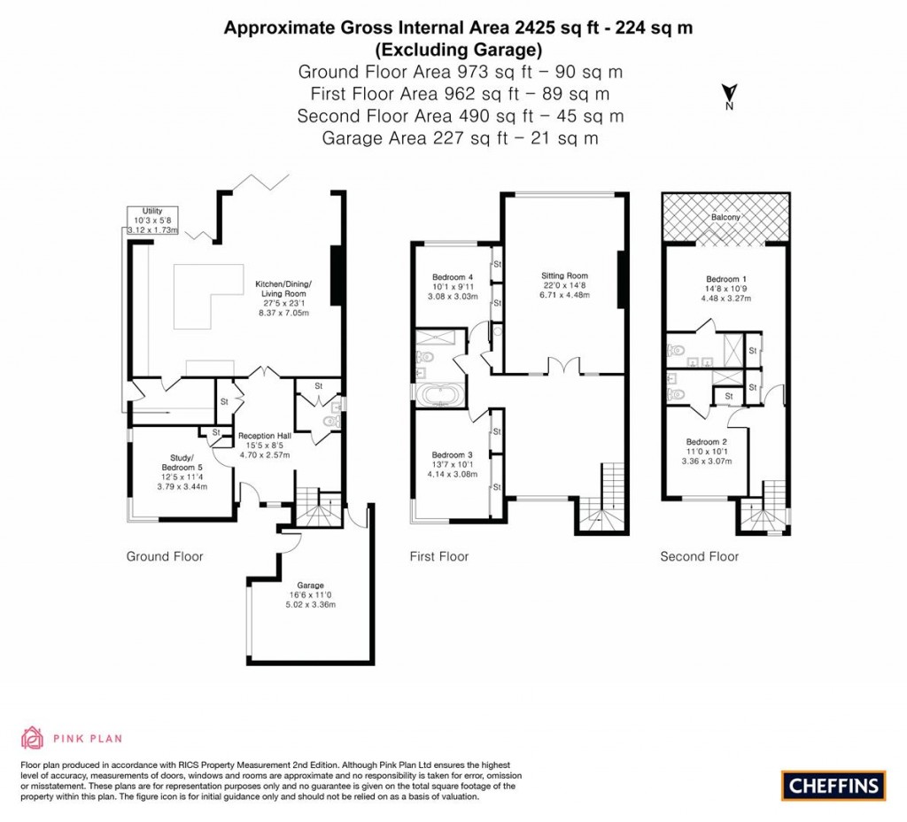 Floorplans For Spens Avenue, Cambridge