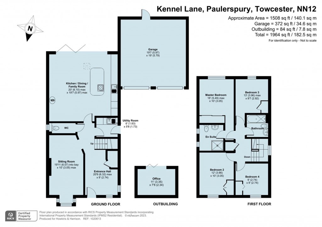 Floorplans For Kennel Lane, Paulerspury, NN12