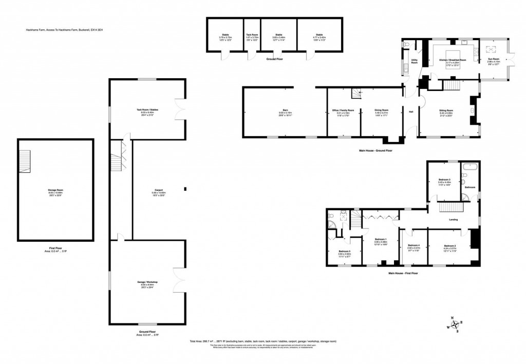Floorplans For Buckerell, Honiton