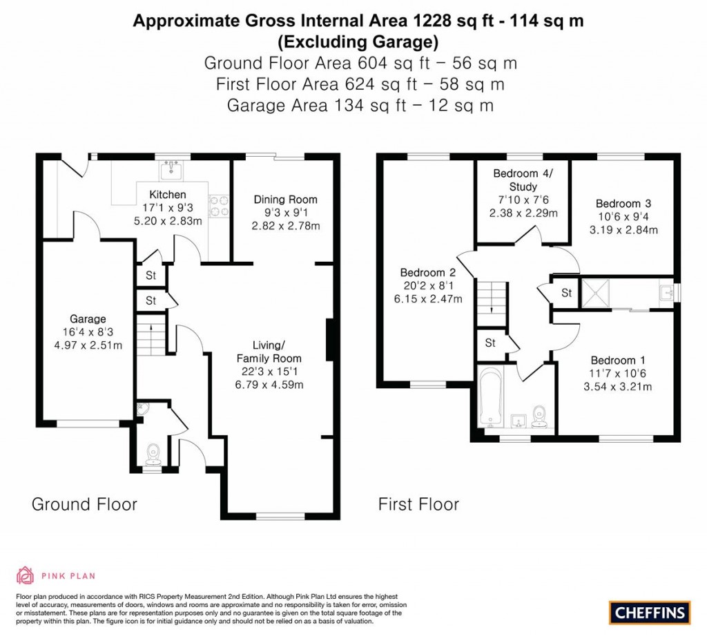 Floorplans For Roman Way, Haverhill