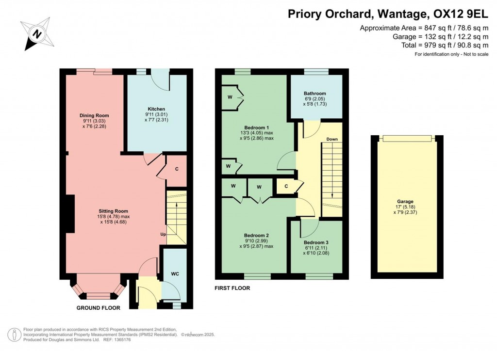 Floorplans For Priory Orchard, Wantage