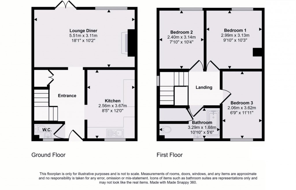 Floorplans For Manor Farm Close, Litton Cheney, Dorchester