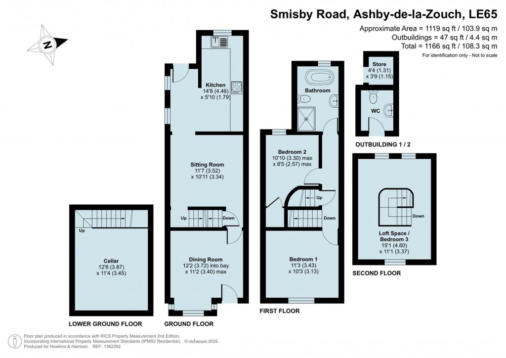 Floorplans For Smisby Road, Ashby-De-La-Zouch, LE65