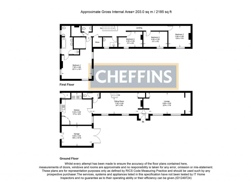 Floorplans For Victoria Street, Littleport, Ely