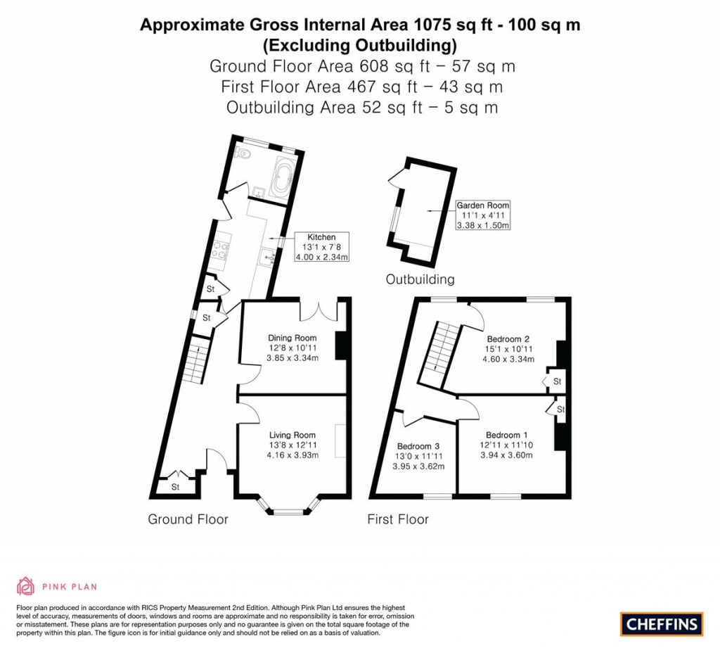Floorplans For White Hart Lane, Soham, Ely