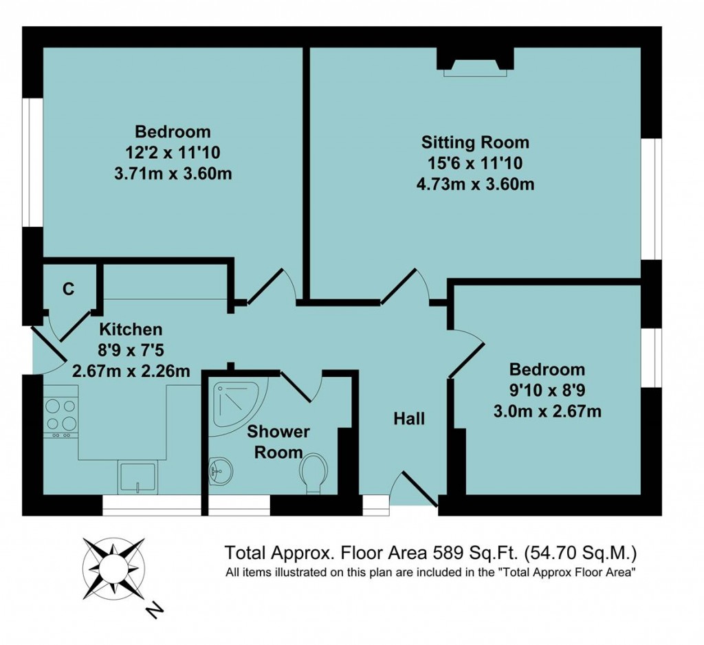 Floorplans For Mewburn Road, Banbury
