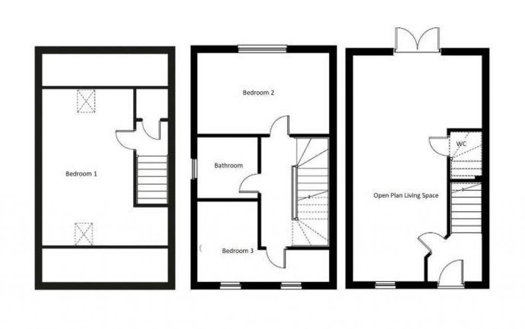 Floorplans For Orbell Avenue, Little Wratting, Haverhill