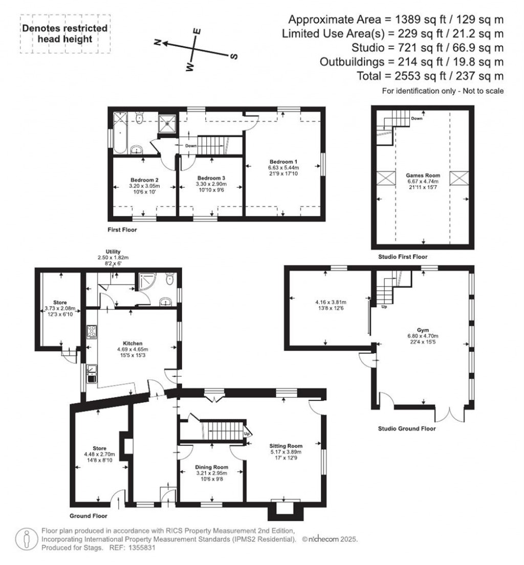 Floorplans For Tawstock, Barnstaple