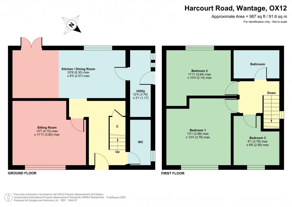 Floorplans For Harcourt Road, Wantage OX12 7DQ