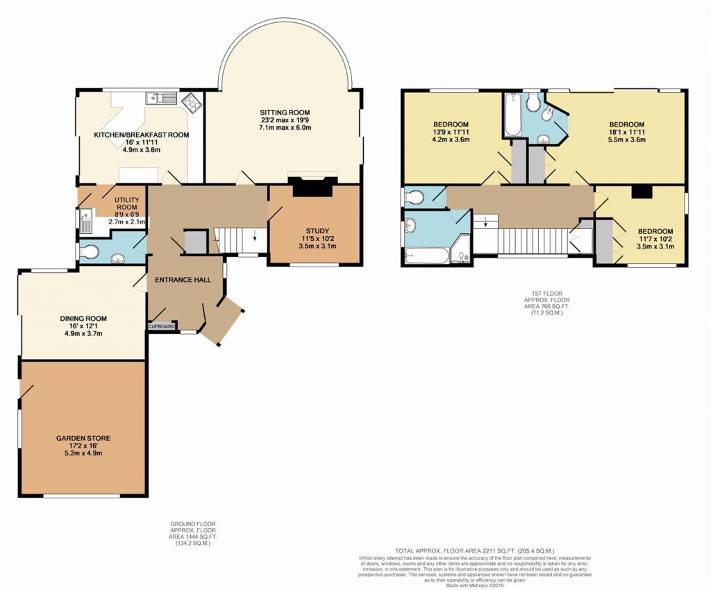 Floorplans For Yarmouth, Isle of Wight