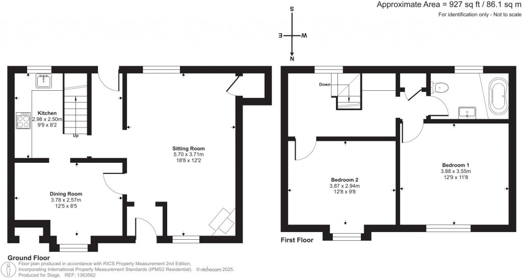 Floorplans For Station Road, Newton Poppleford, Sidmouth