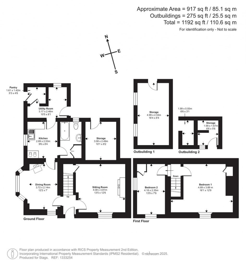Floorplans For Lewannick, Launceston