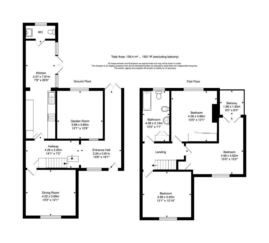 Floorplans For South Knighton Road, South Knighton, Leicester