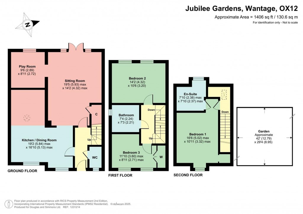 Floorplans For Jubilee Gardens, Wantage, Oxfordshire, OX12