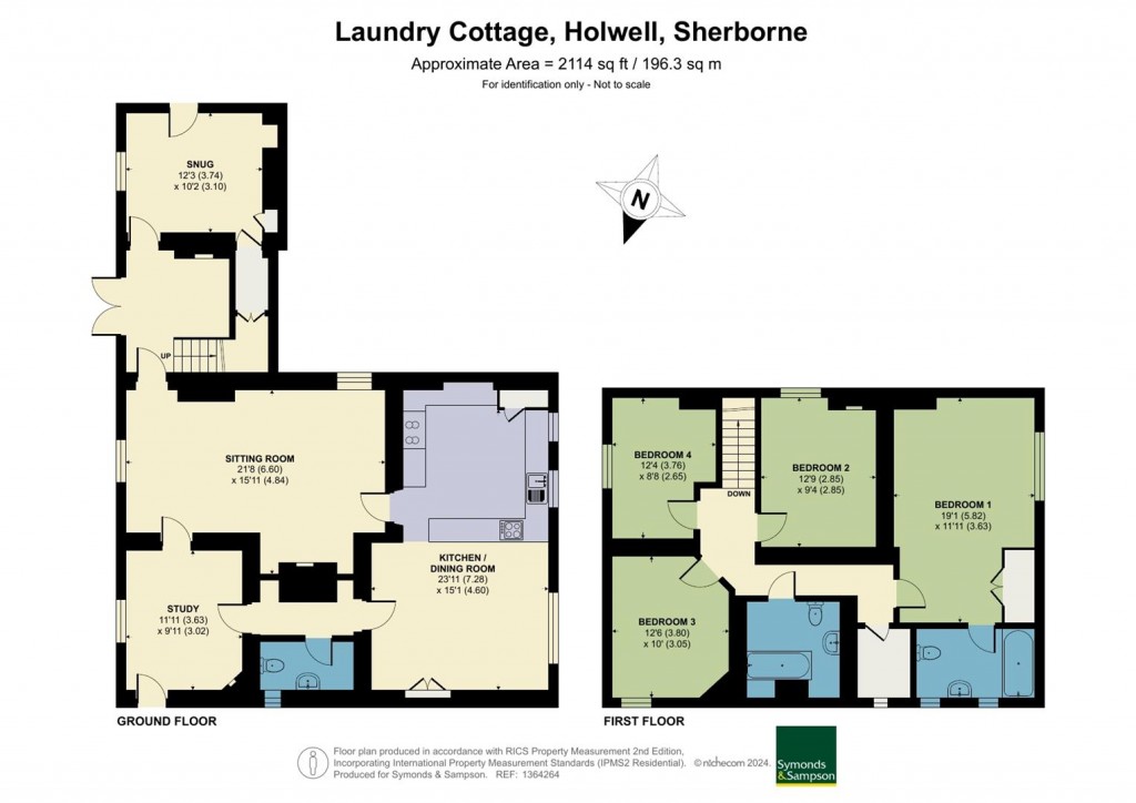 Floorplans For Holwell, Sherborne