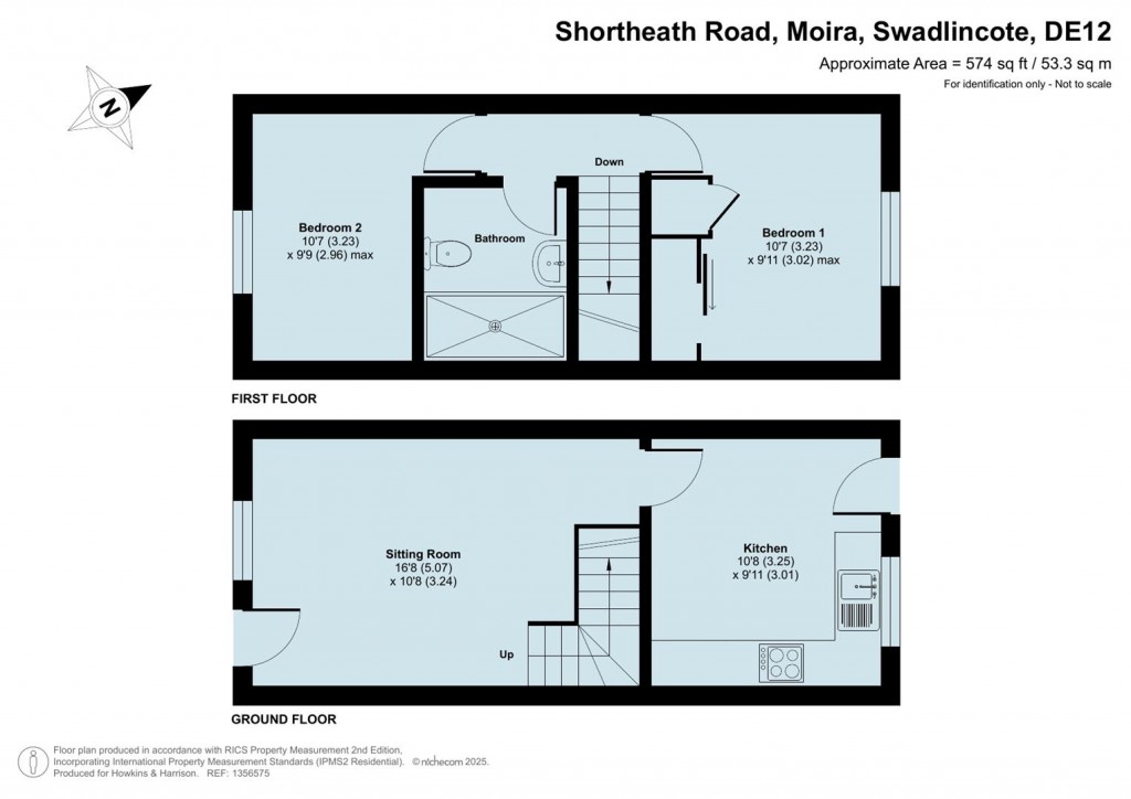 Floorplans For Shortheath Road, Moira, Swadlincote