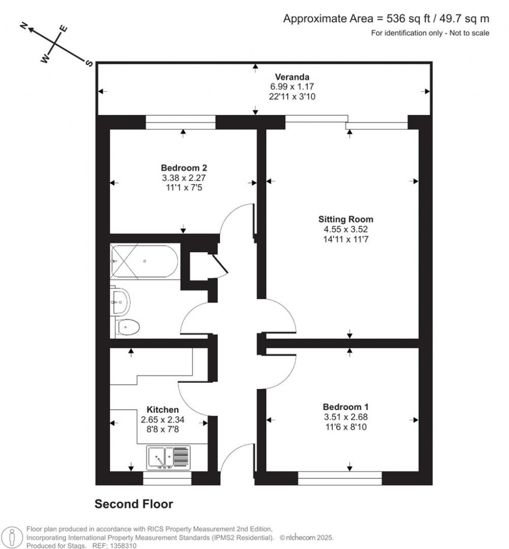 Floorplans For Chester Court, Newquay
