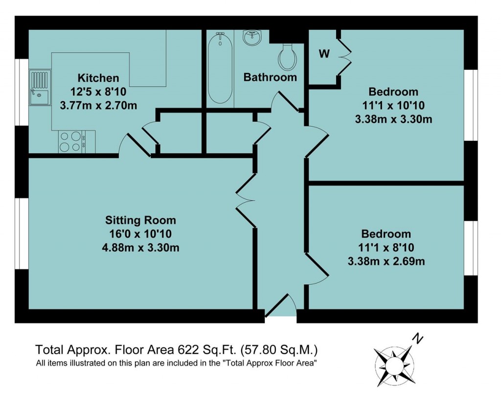 Floorplans For Greenhills Court, Lodge Close, Banbury