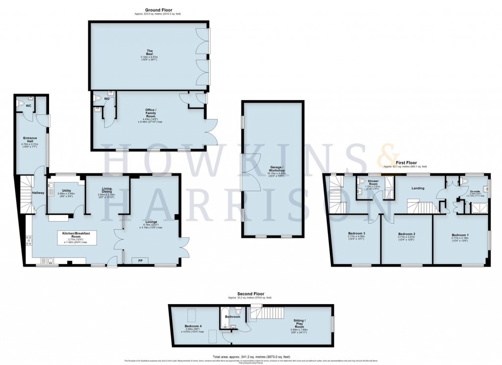 Floorplans For Ticknall Road, Hartshorne, DE11