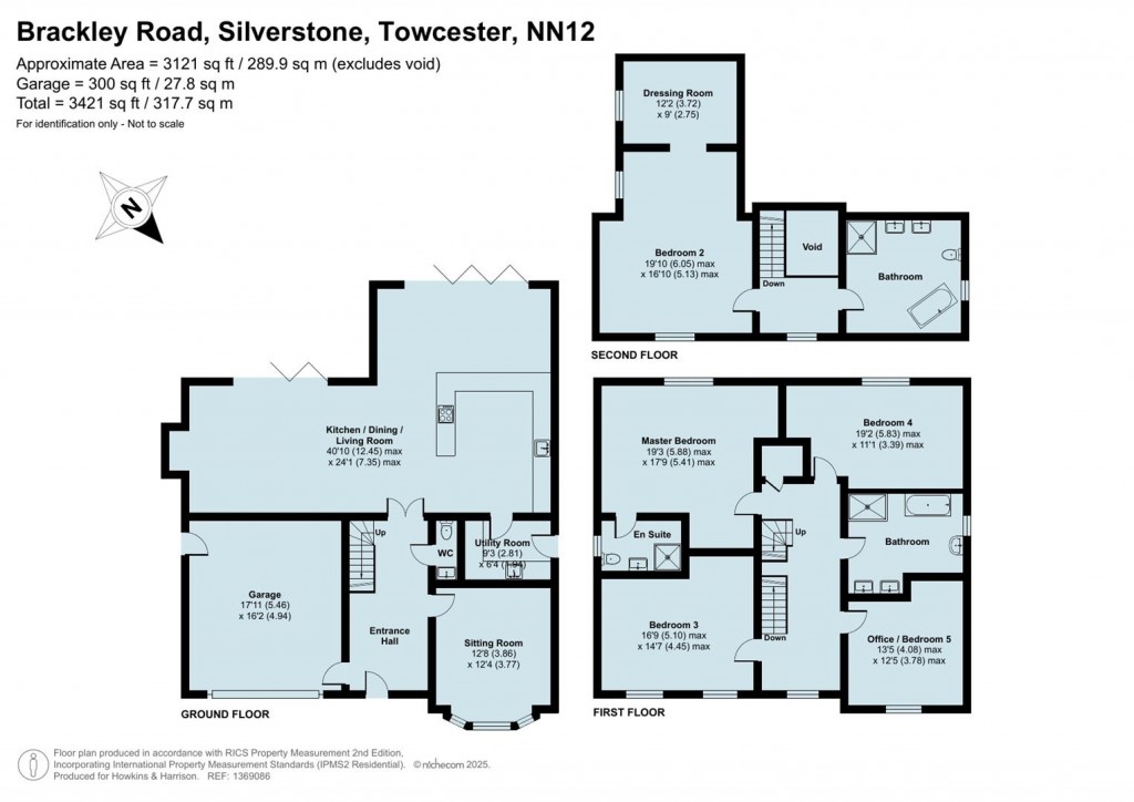 Floorplans For Brackley Road, Silverstone, NN12