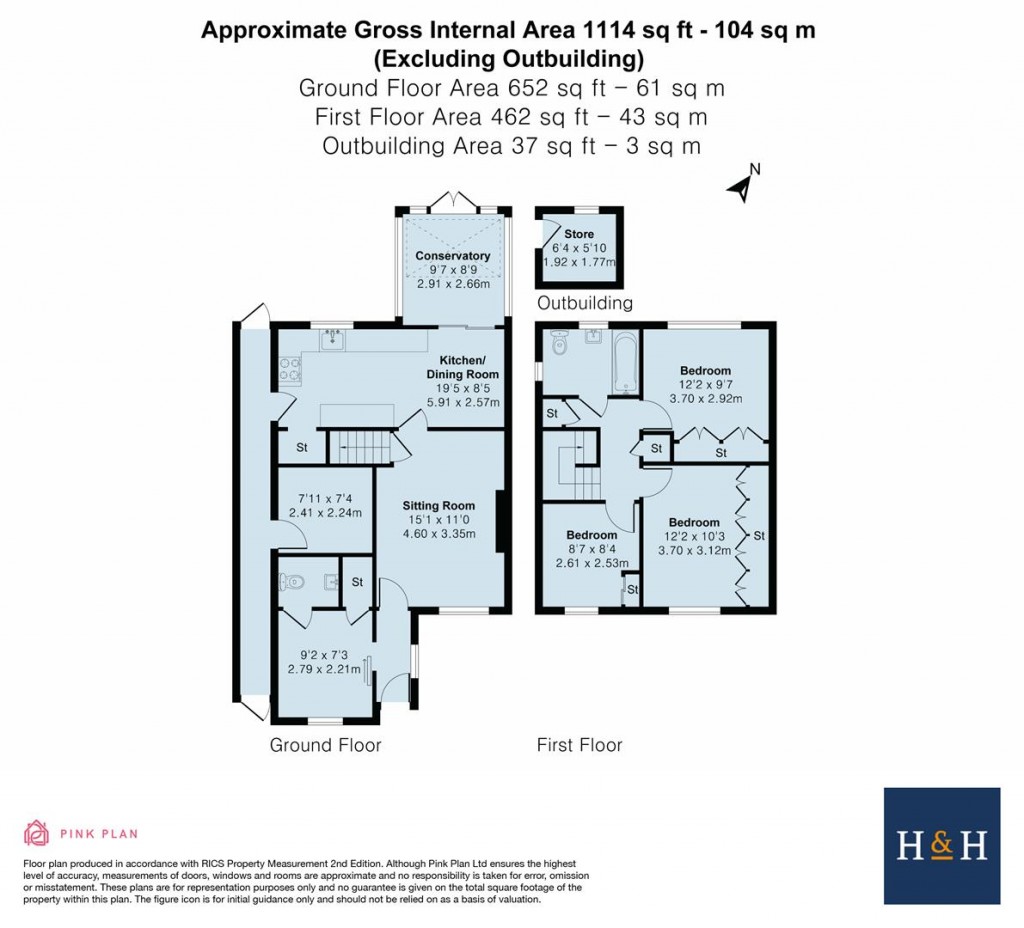 Floorplans For Grenadier Road, Daventry, NN11