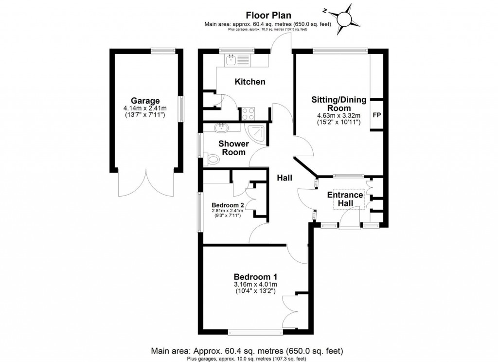 Floorplans For Church Road, Dartmouth
