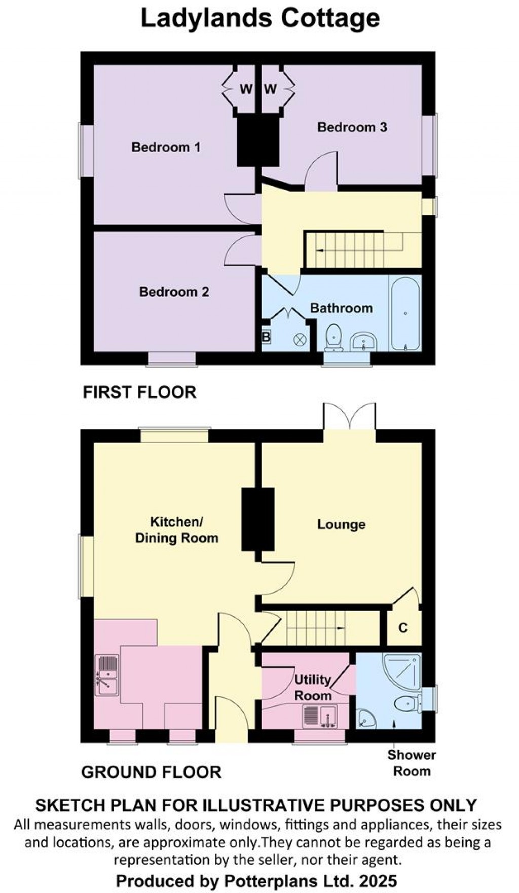 Floorplans For Shorwell, Isle of Wight