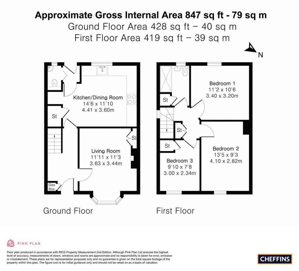 Floorplans For Stourbridge Grove, Cambridge
