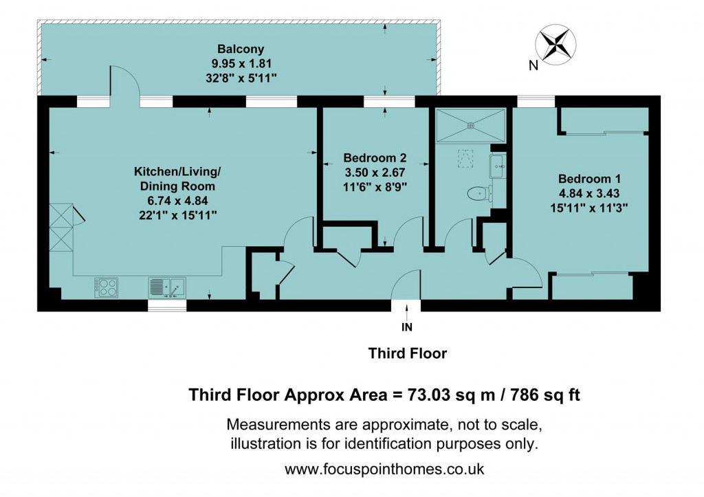 Floorplans For Park Gardens, Bath Road, Banbury