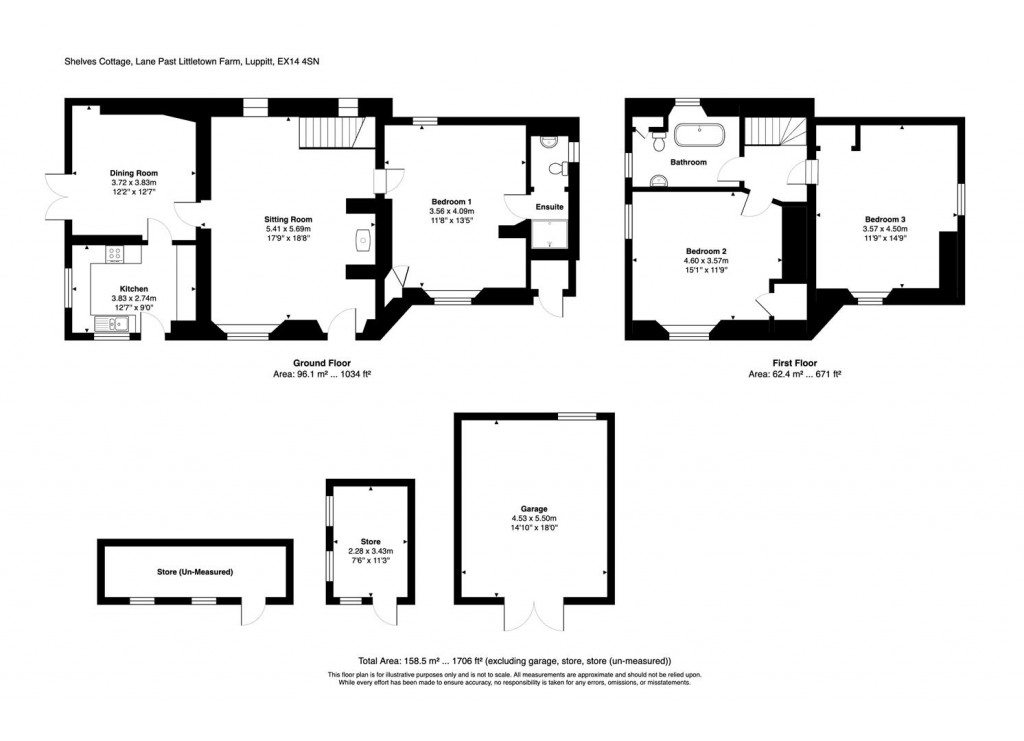 Floorplans For Luppitt, Honiton