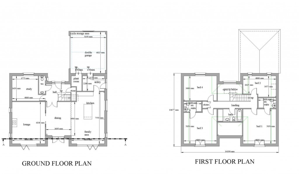 Floorplans For Tanners Road, Landkey, Barnstaple