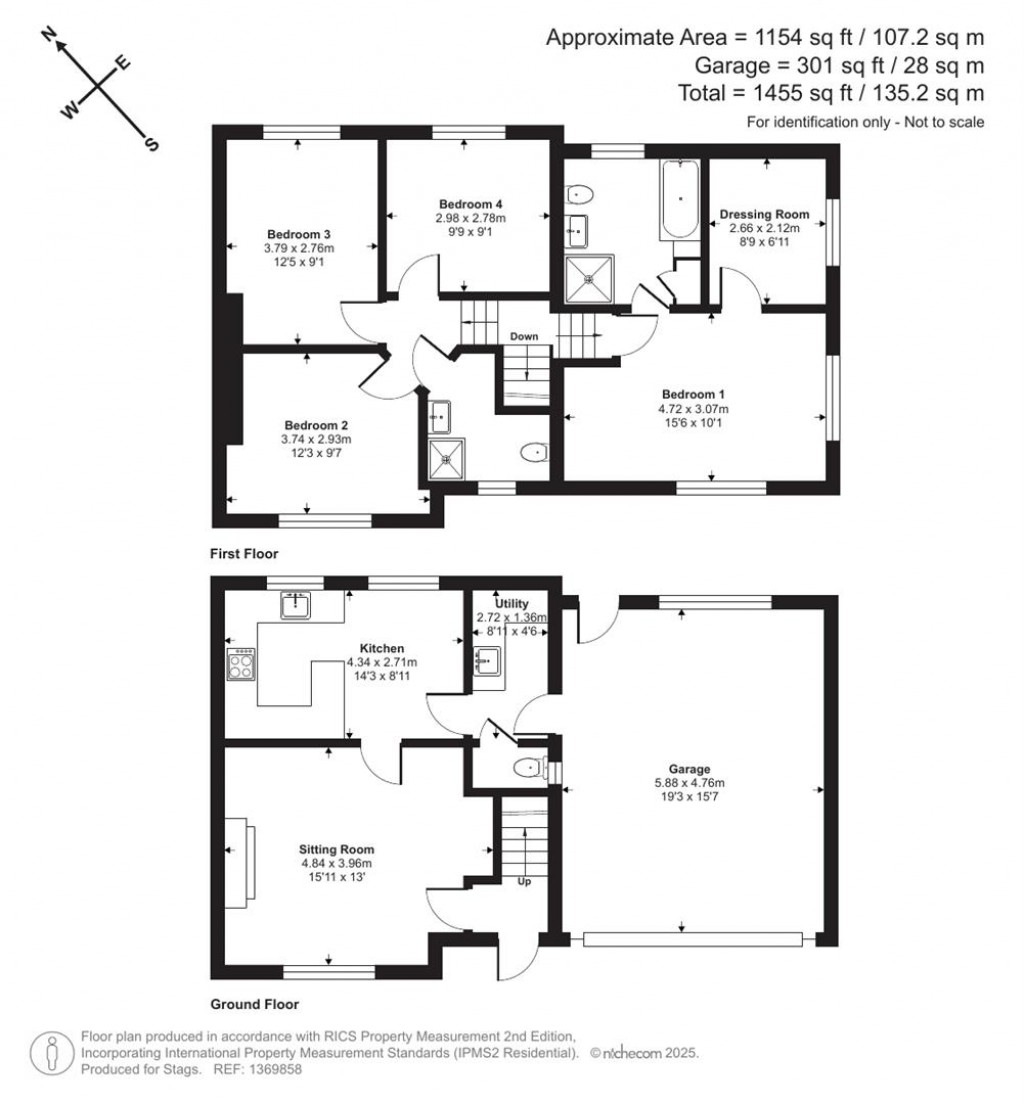 Floorplans For Belmont Terrace, Shepton Beauchamp, Ilminster
