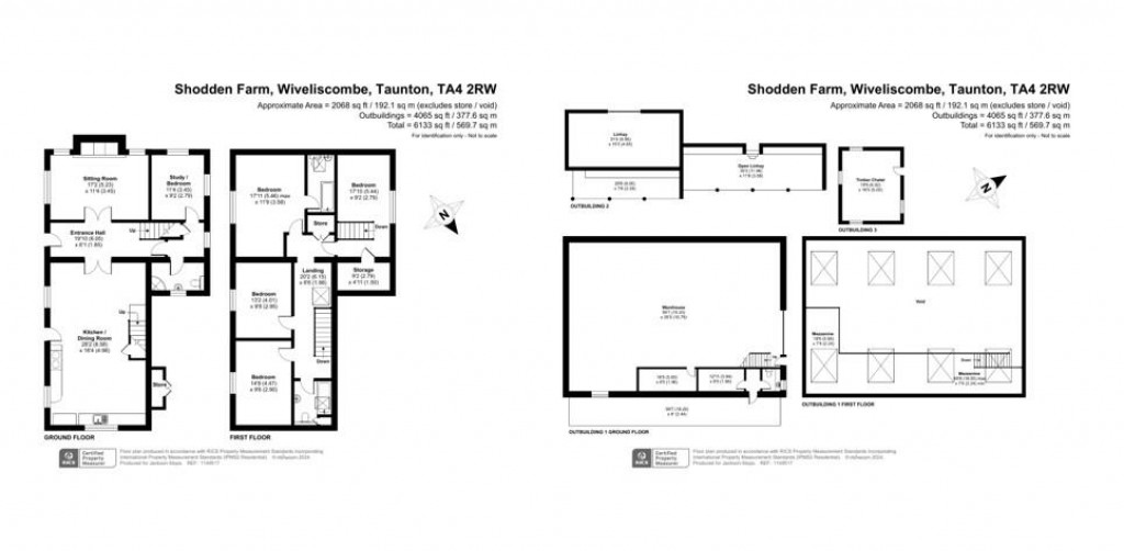 Floorplans For Wiveliscombe, Taunton