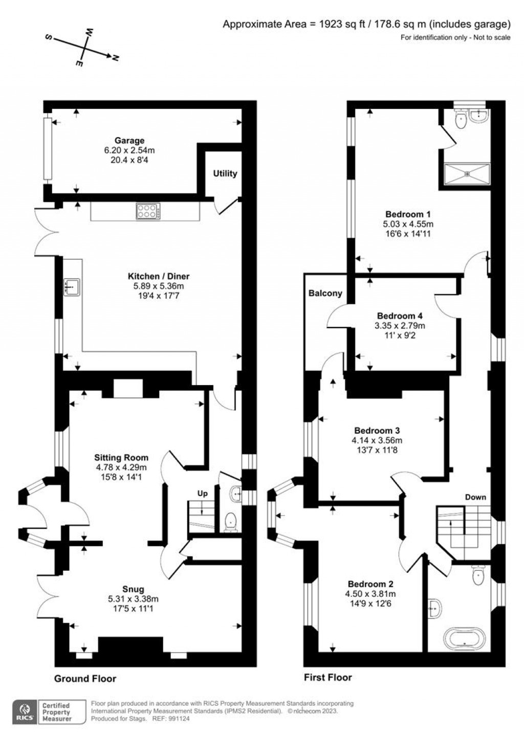 Floorplans For Polperro, Looe